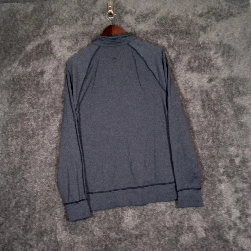 Lululemon Men's post session jacket heathered inkwell full zip size large